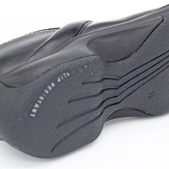 Dansko Women's Kelsey Black Leather Pro Anti-Slip Clog: Size: EU 39 / US 8.5-9 - Picture 6 of 6